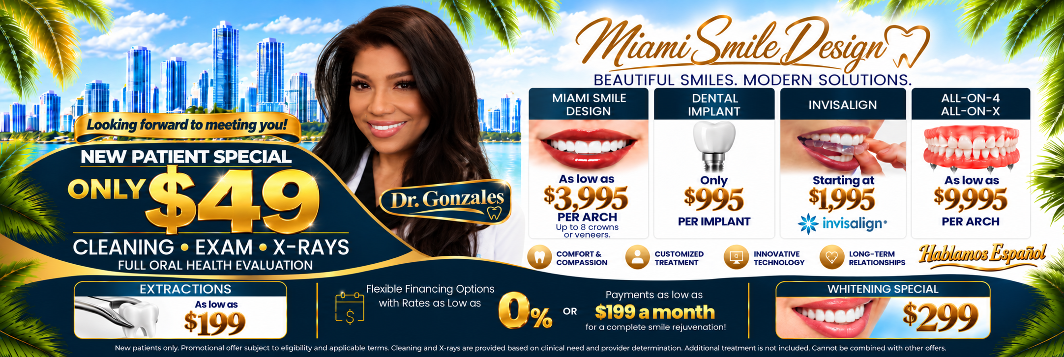 Dental special offers and promotions