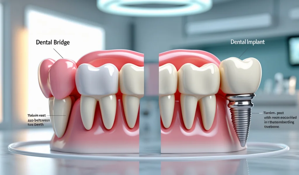 Dental Bridge vs. Dental Implant Which is the Right Choice