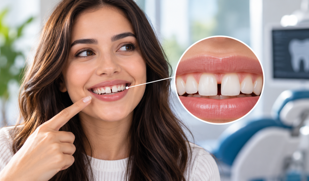 Gap in Front Teeth