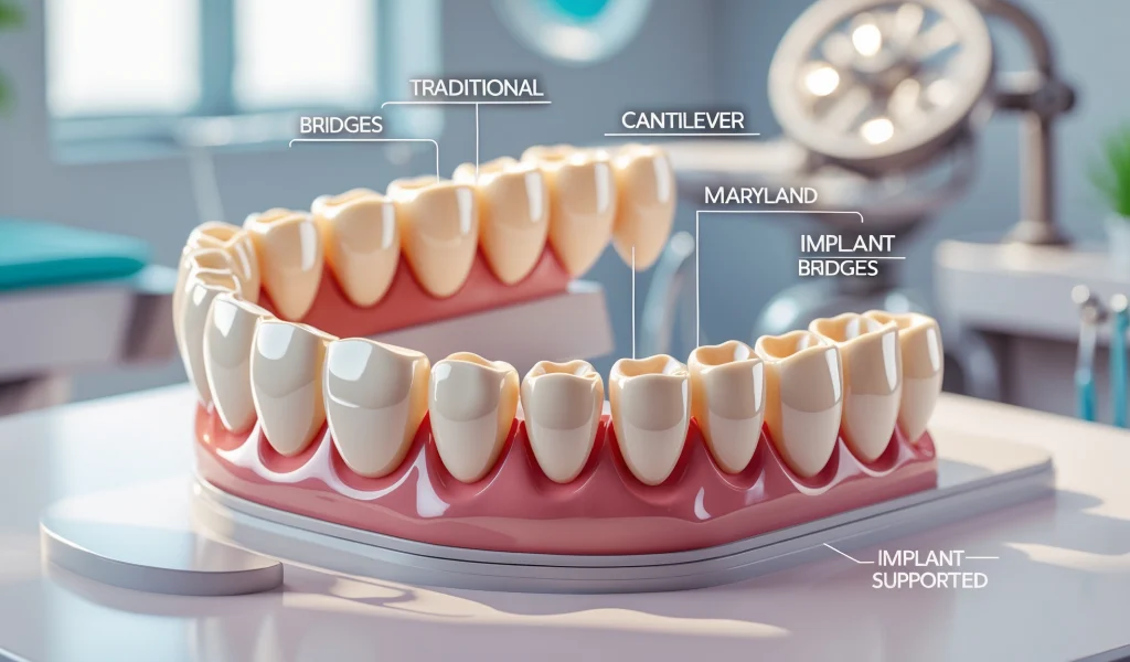 What is a Dental Bridge 4 Types, Procedure and its Benefits